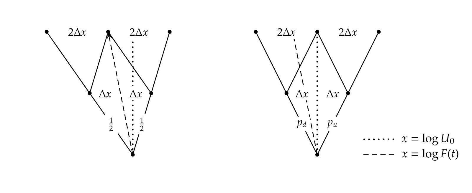 binomial tree diagram