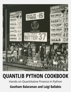 The cover of QuantLib Python Cookbook